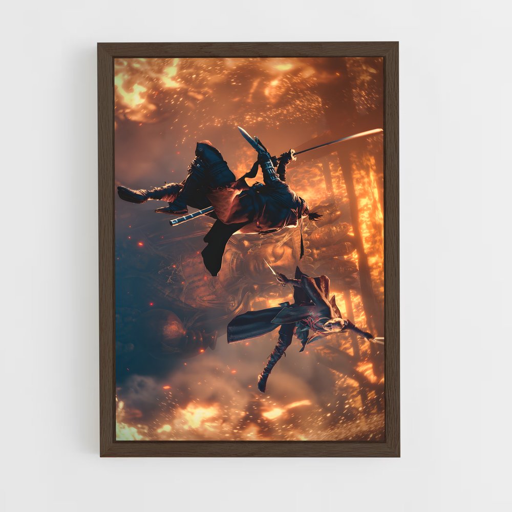 Poster L'Homme Papillon – affiche Sekiro (vue 5)